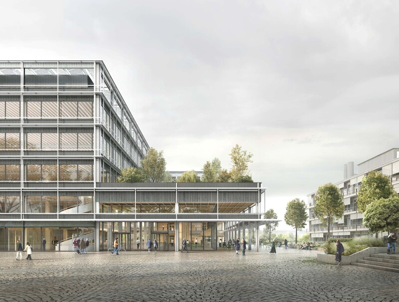 PORTAL UZH, Neubau Forschungs- und Lehrgebäude, Universität Zürich, Campus Irchel