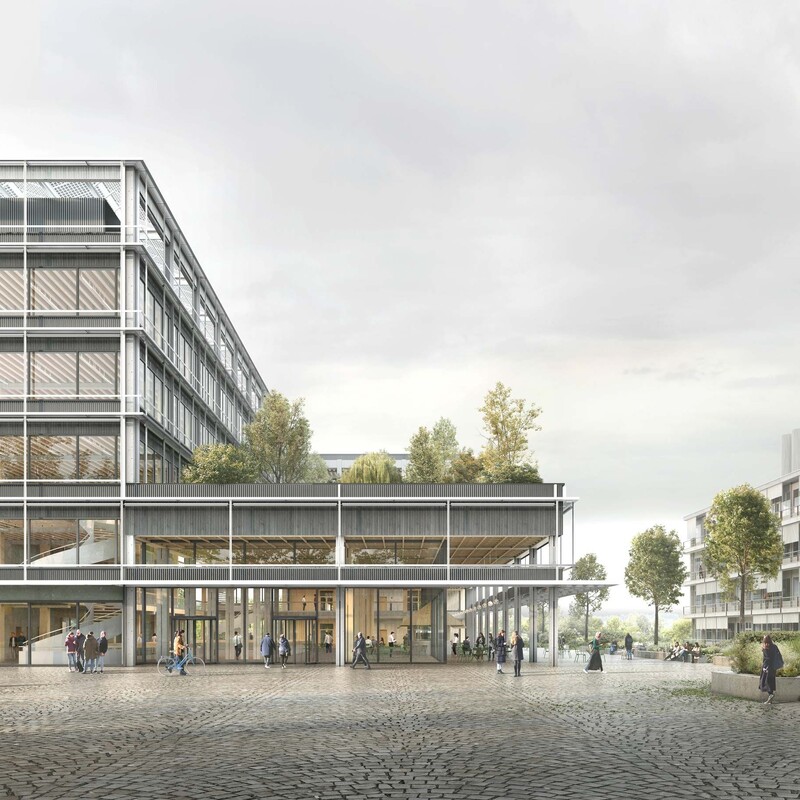 PORTAL UZH, Neubau Forschungs- und Lehrgebäude, Universität Zürich, Campus Irchel